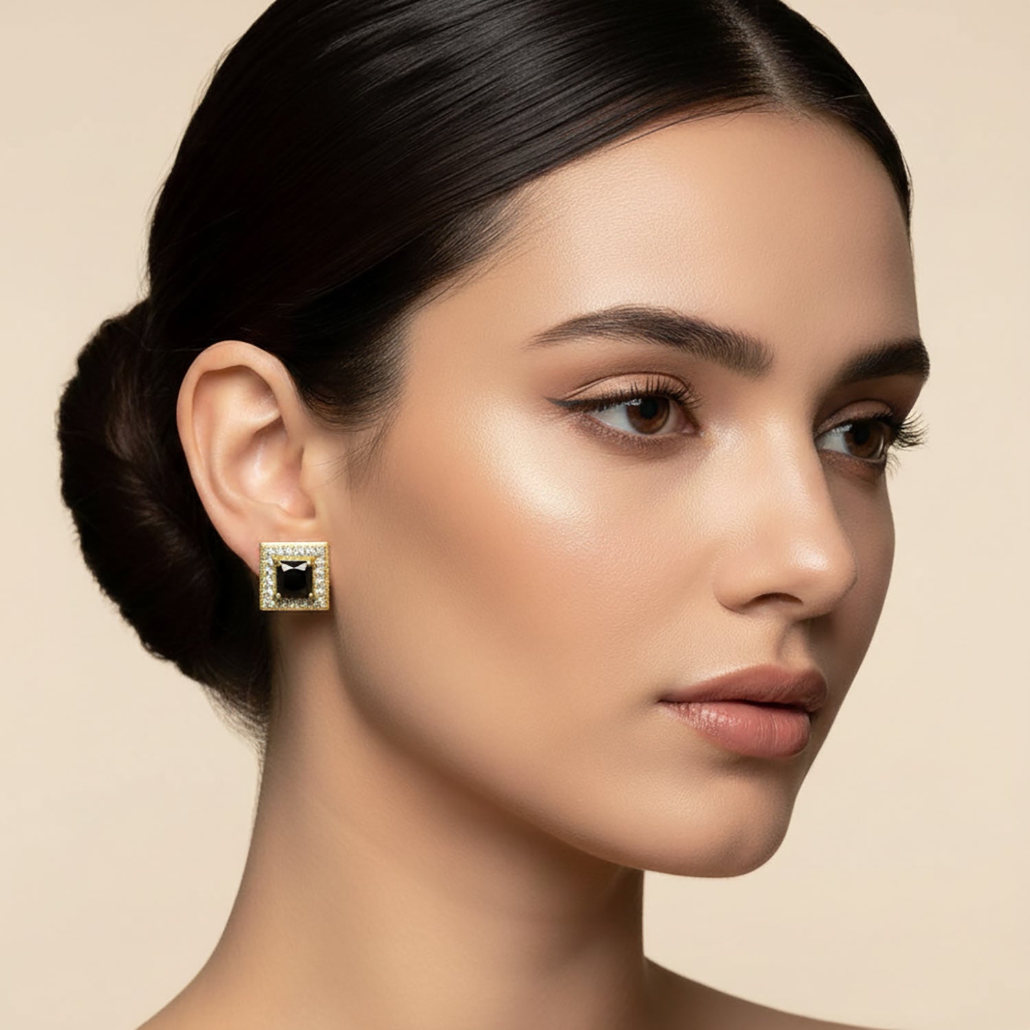 Adjustable Gold Plated Bangles with Earrings Set for Women | Diamonxa